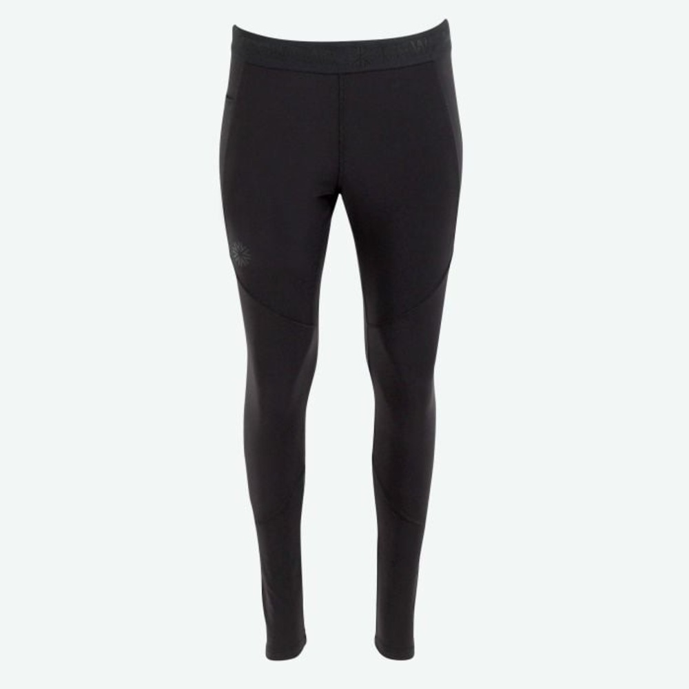 Icewear Iceland SÓLEY women’s warm leggings base layer pants, Black, size Small